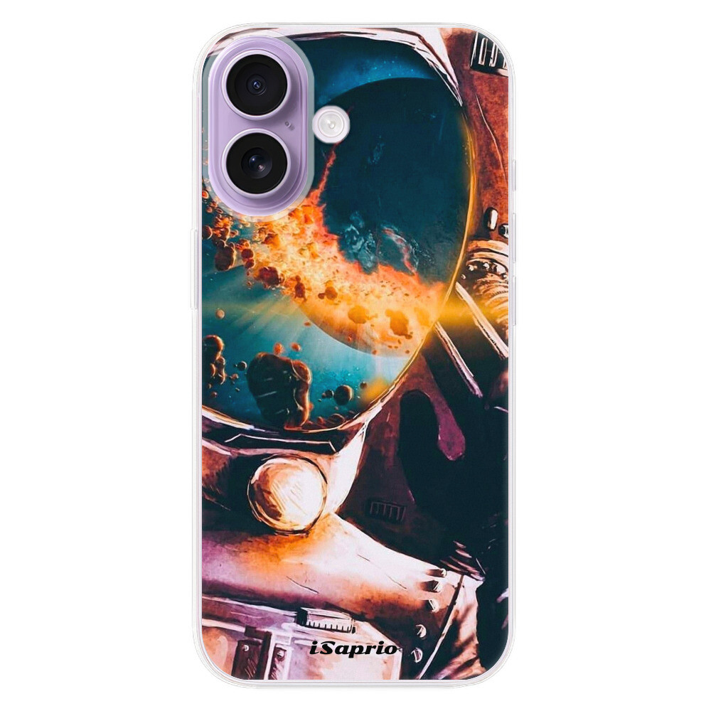 Odolné silikónové puzdro iSaprio - Astronaut 01 - iPhone 17