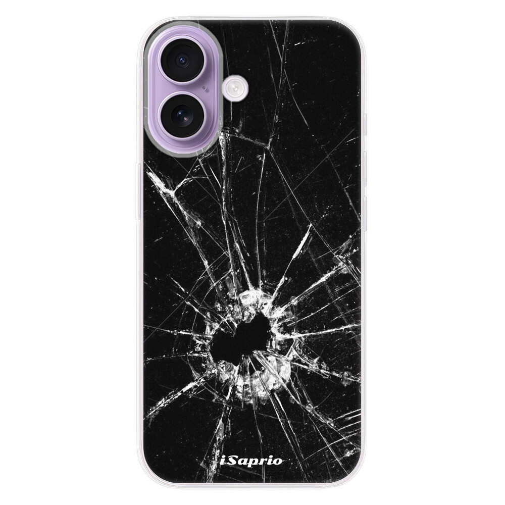 Odolné silikónové puzdro iSaprio - Broken Glass 10 - iPhone 17