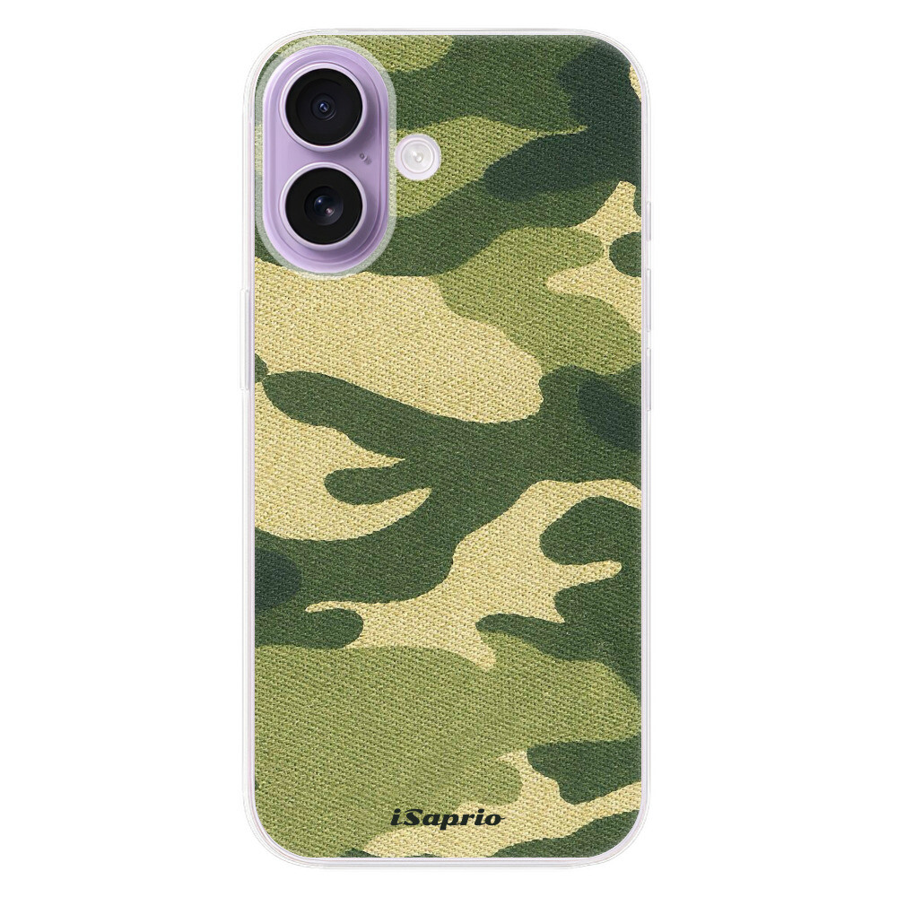 Odolné silikónové puzdro iSaprio - Green Camuflage 01 - iPhone 17