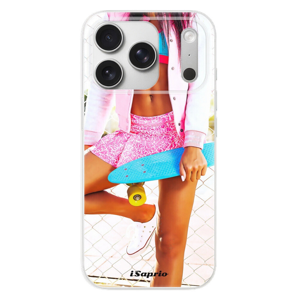 Odolné silikónové puzdro iSaprio - Skate girl 01 - iPhone 17 Pro