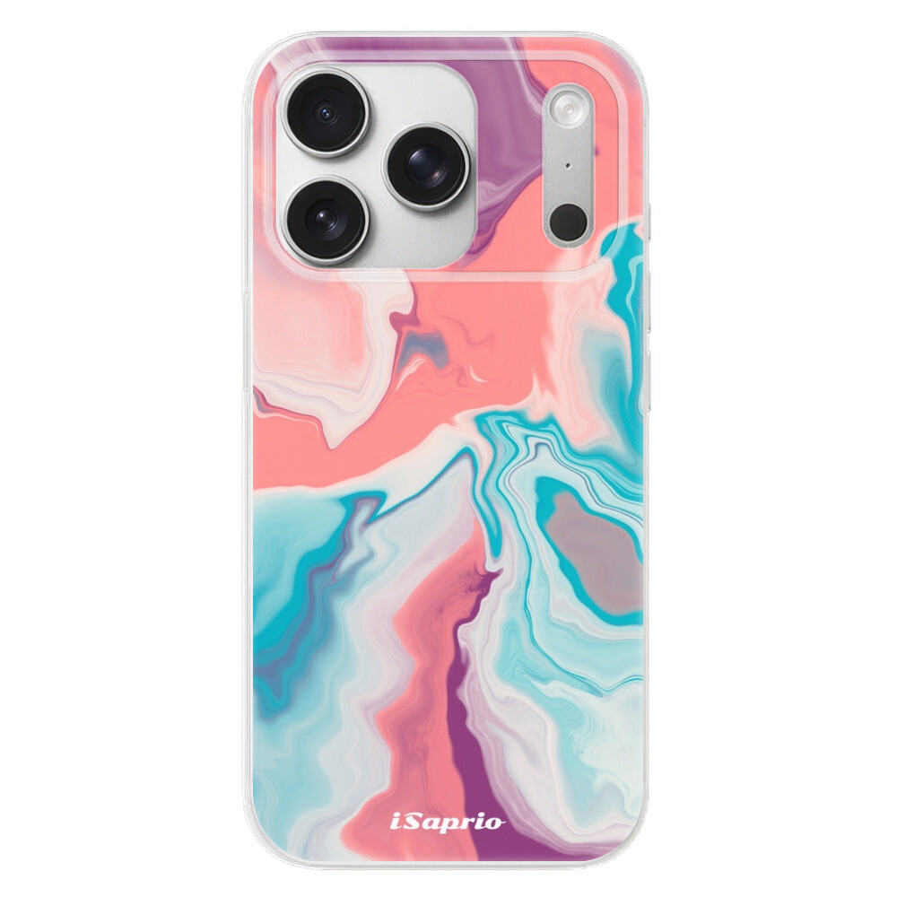 Odolné silikónové puzdro iSaprio - New Liquid - iPhone 17 Pro