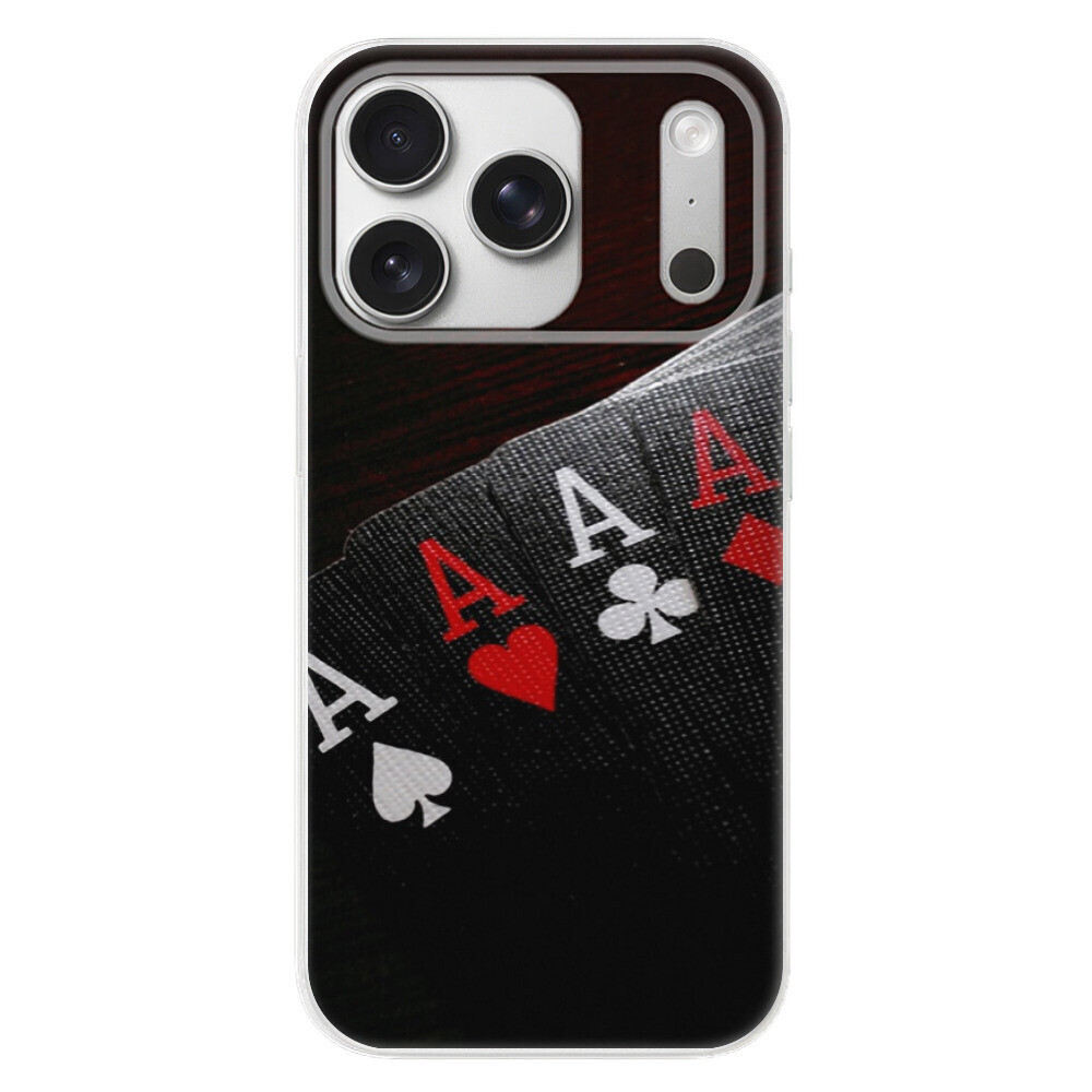 Odolné silikónové puzdro iSaprio - Poker - iPhone 17 Pro