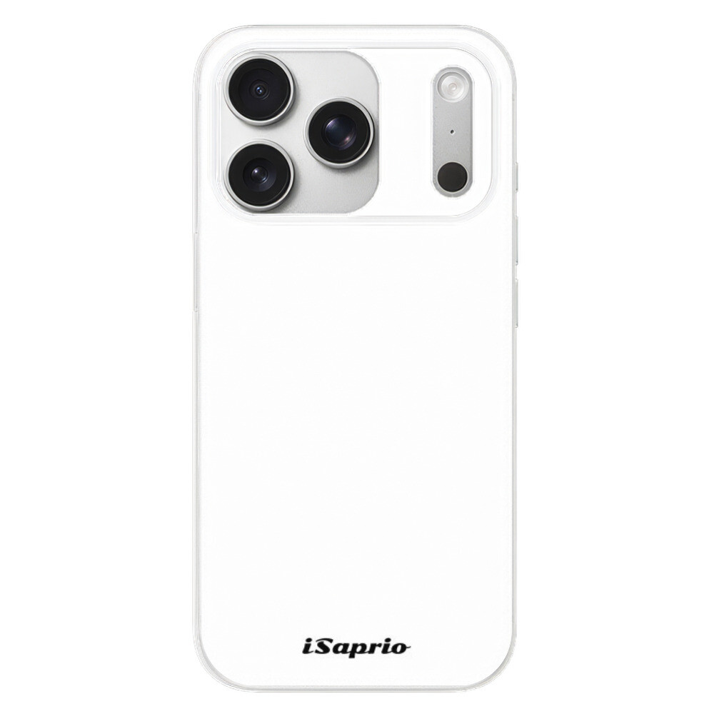 Odolné silikónové puzdro iSaprio - 4Pure - bílý - iPhone 17 Pro