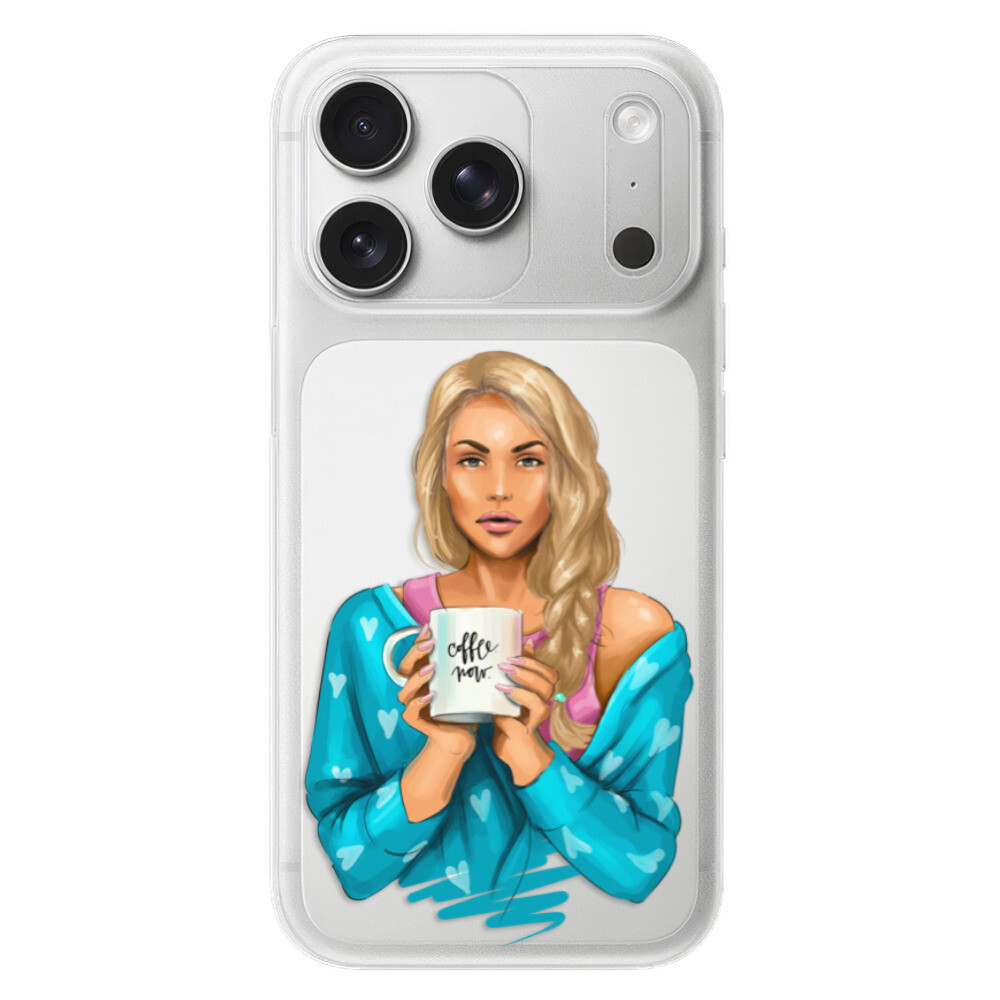 Odolné silikónové puzdro iSaprio - Coffe Now - Blond - iPhone 17 Pro