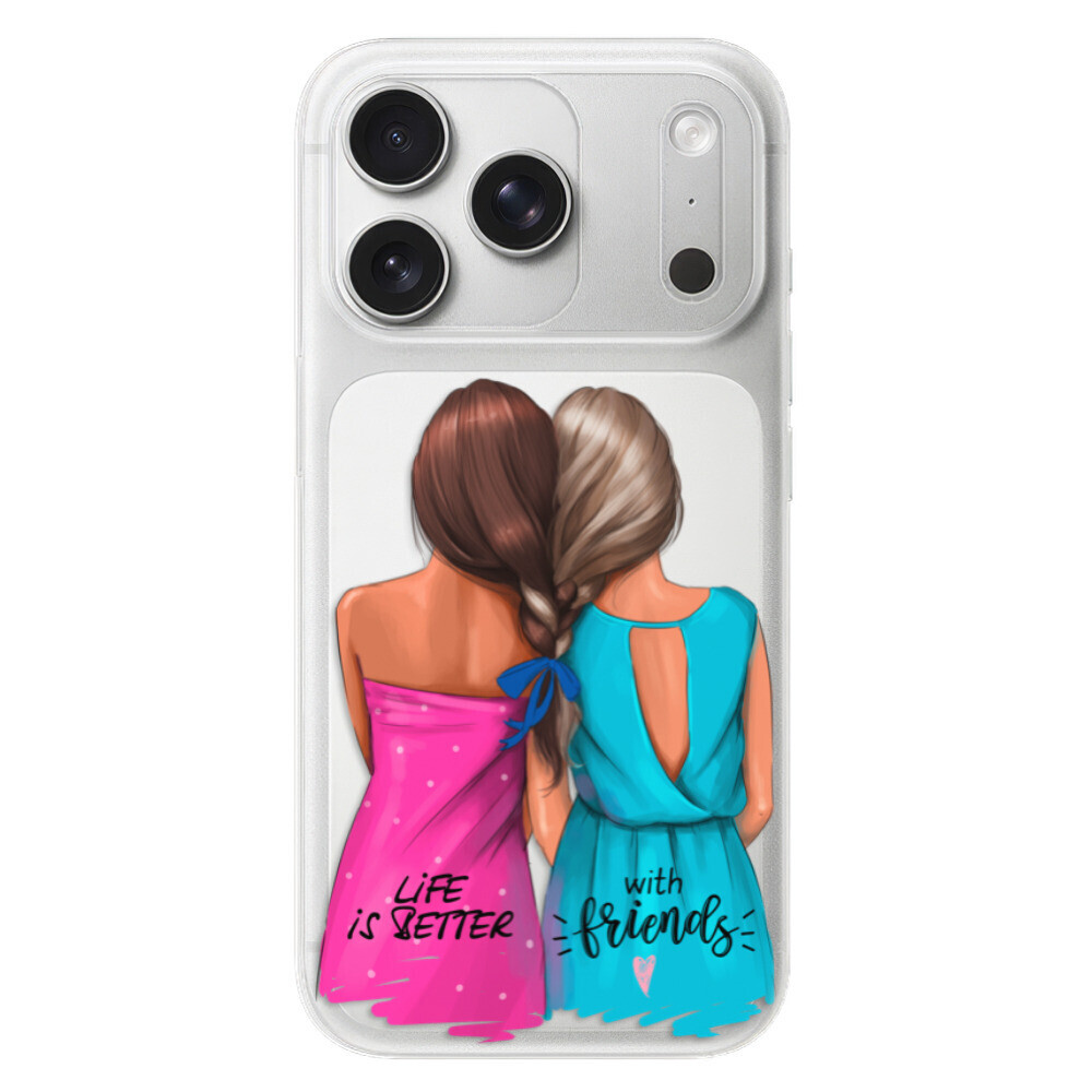 Odolné silikónové puzdro iSaprio - Best Friends - iPhone 17 Pro