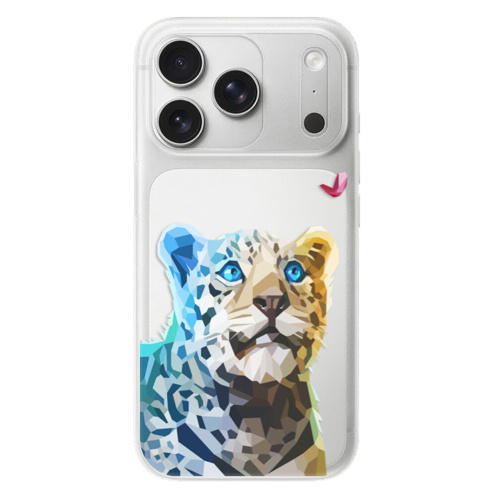 Odolné silikónové puzdro iSaprio - Leopard With Butterfly - iPhone 17 Pro