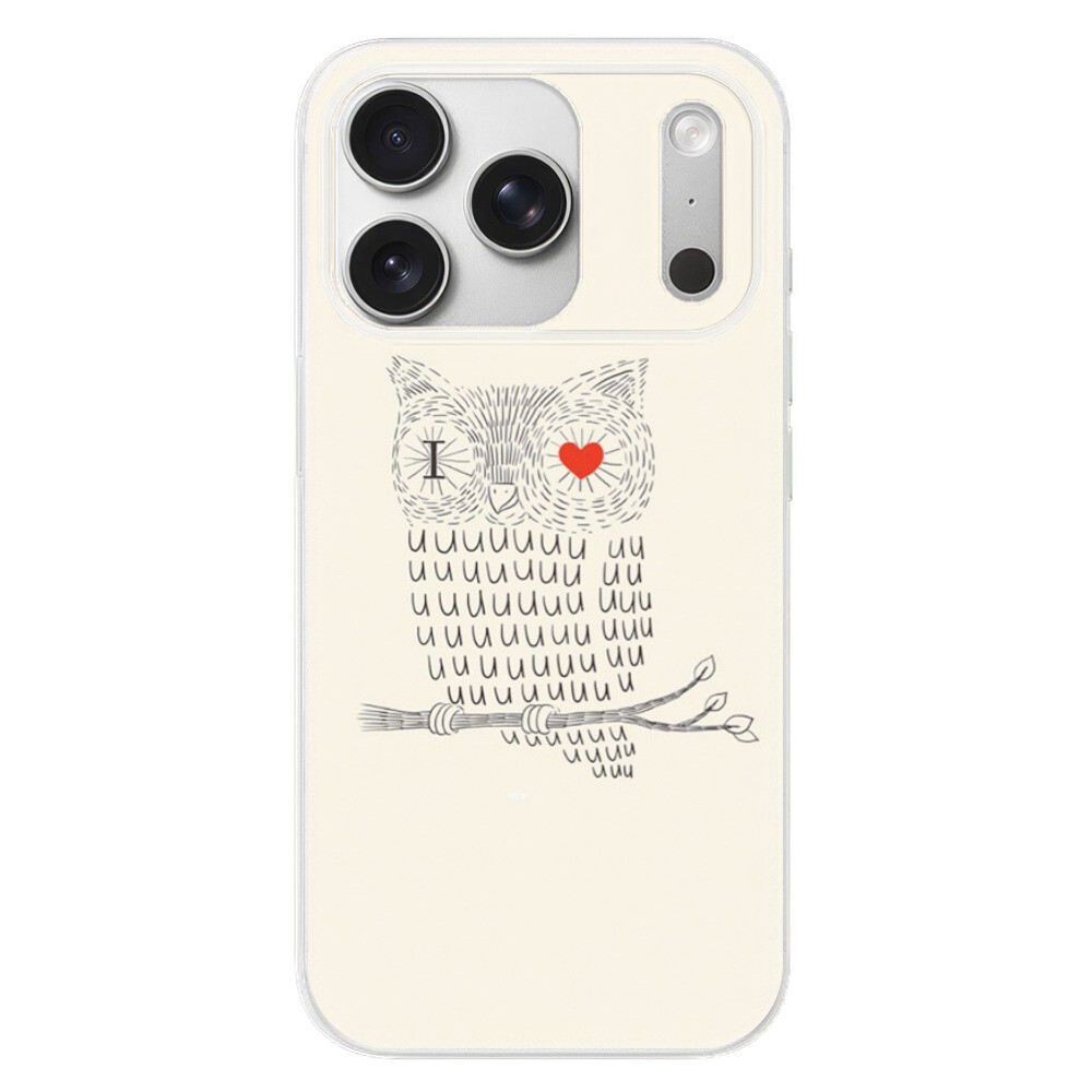 Odolné silikónové puzdro iSaprio - I Love You 01 - iPhone 17 Pro