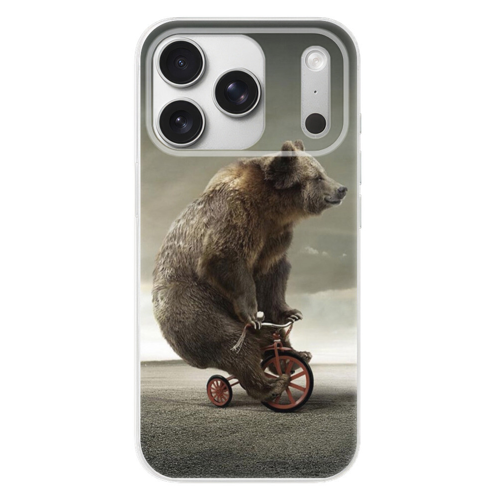 Odolné silikónové puzdro iSaprio - Bear 01 - iPhone 17 Pro