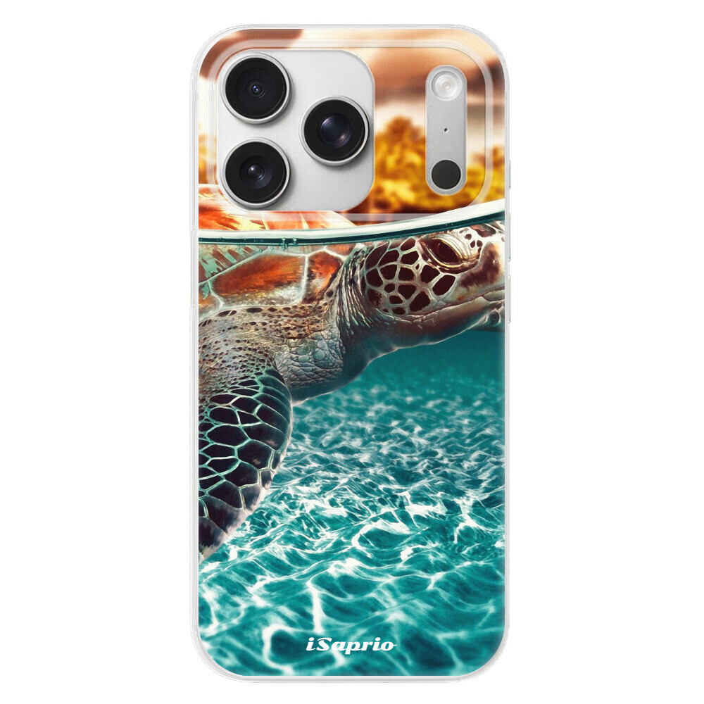 Odolné silikónové puzdro iSaprio - Turtle 01 - iPhone 17 Pro