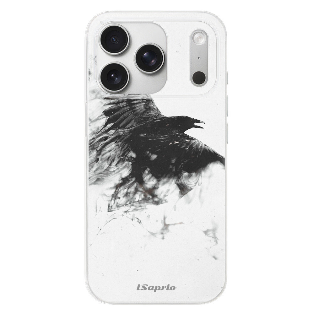 Odolné silikónové puzdro iSaprio - Dark Bird 01 - iPhone 17 Pro