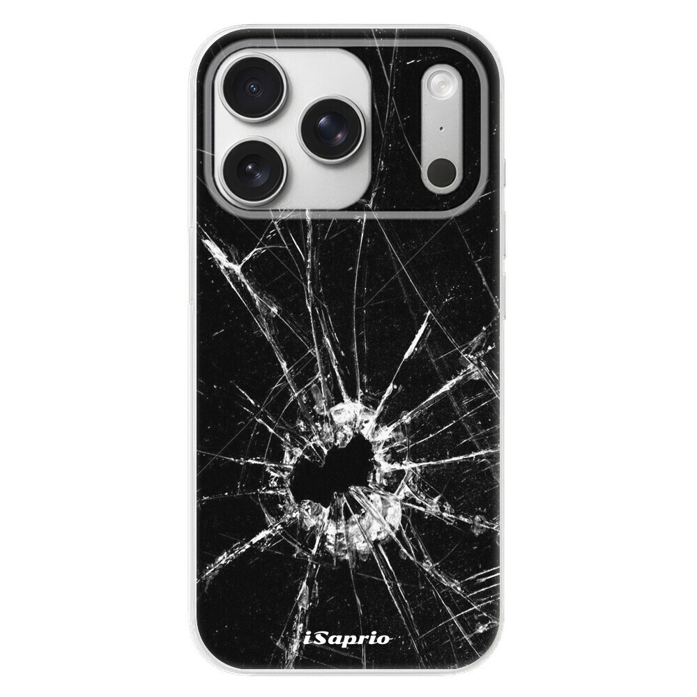 Odolné silikónové puzdro iSaprio - Broken Glass 10 - iPhone 17 Pro