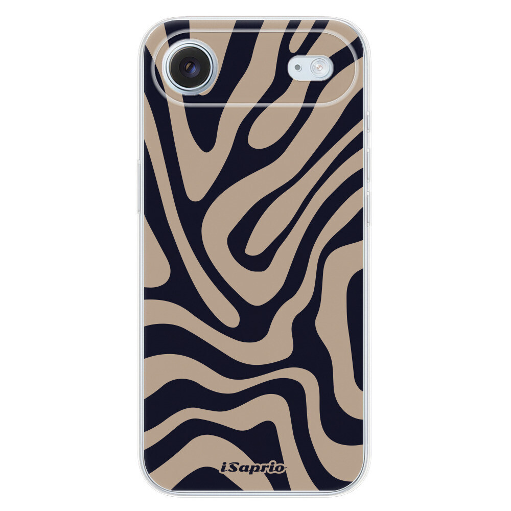 Odolné silikónové puzdro iSaprio - Zebra Black - iPhone 17 Air
