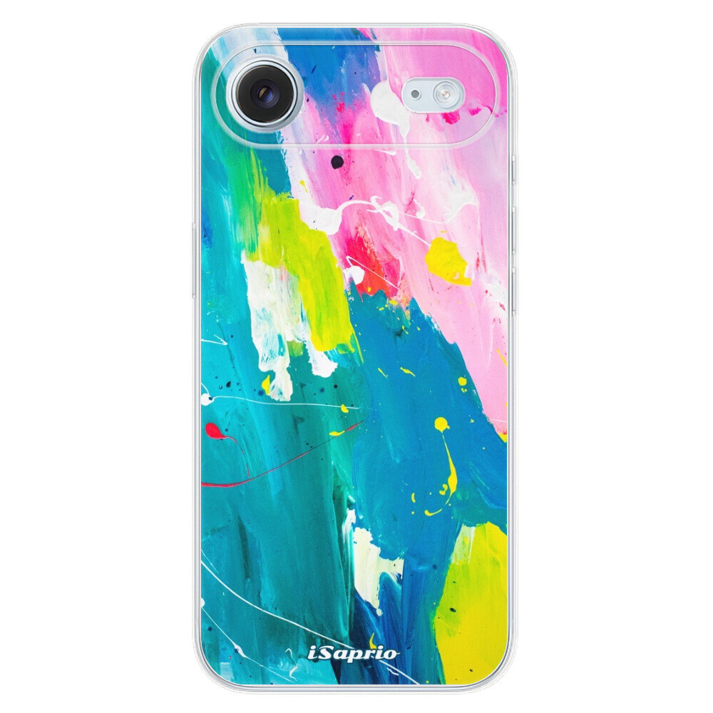 Odolné silikónové puzdro iSaprio - Abstract Paint 04 - iPhone 17 Air
