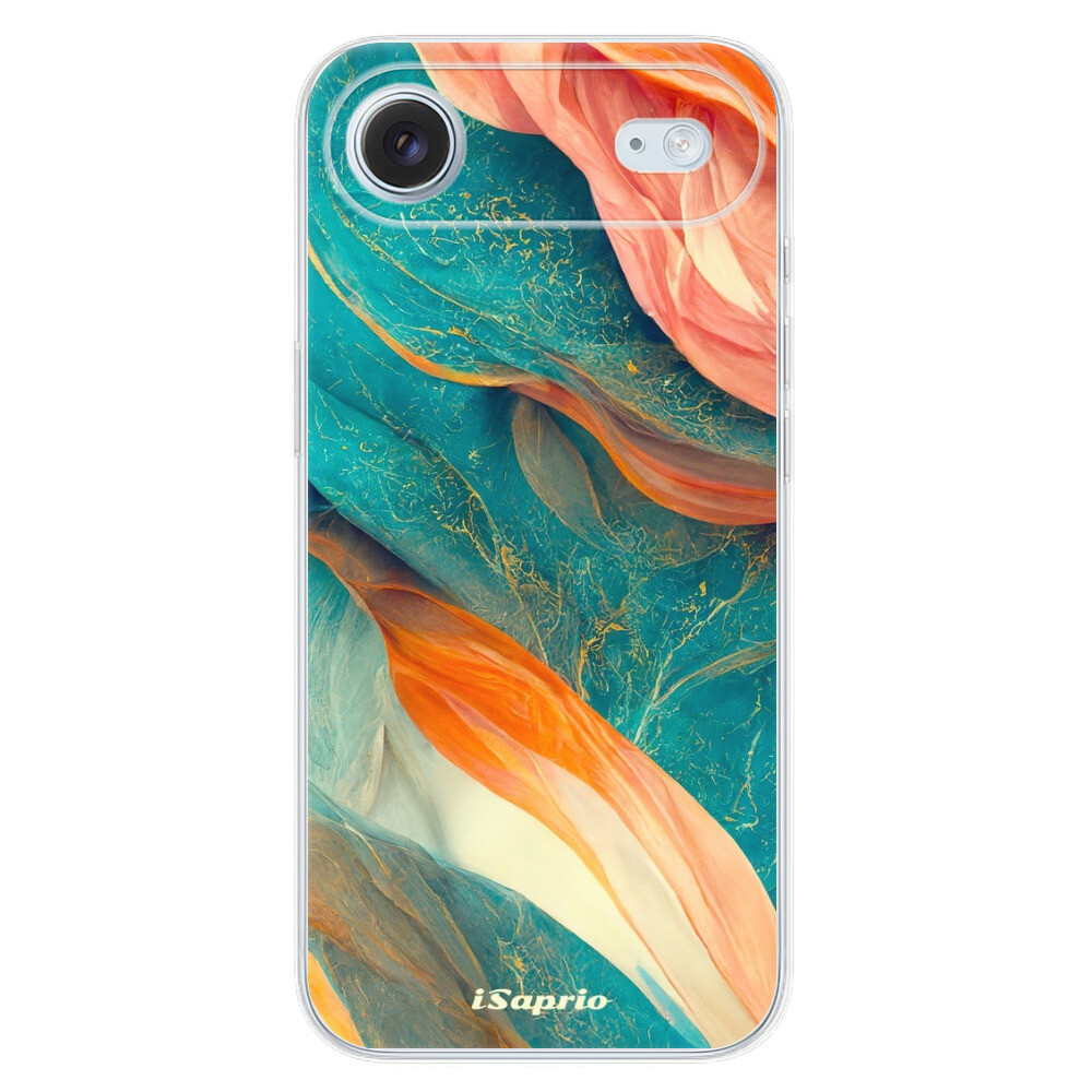 Odolné silikónové puzdro iSaprio - Abstract Marble - iPhone 17 Air