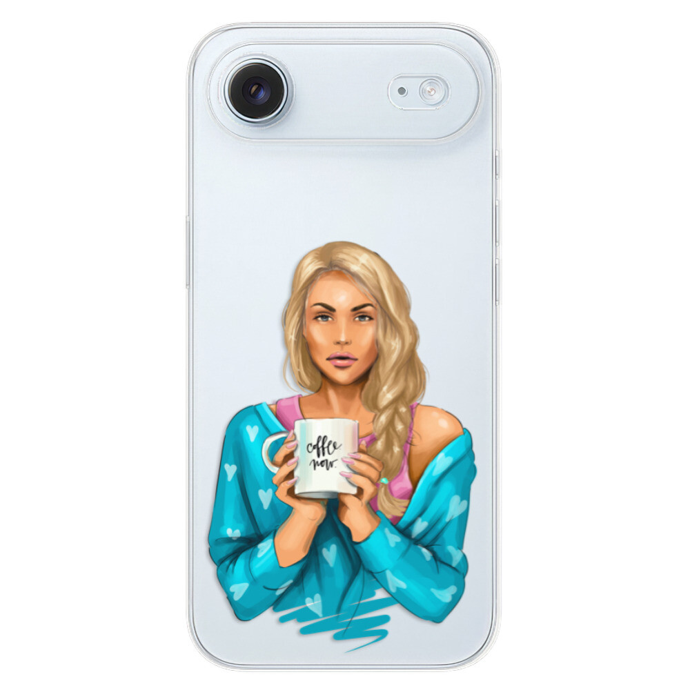 Odolné silikónové puzdro iSaprio - Coffe Now - Blond - iPhone 17 Air