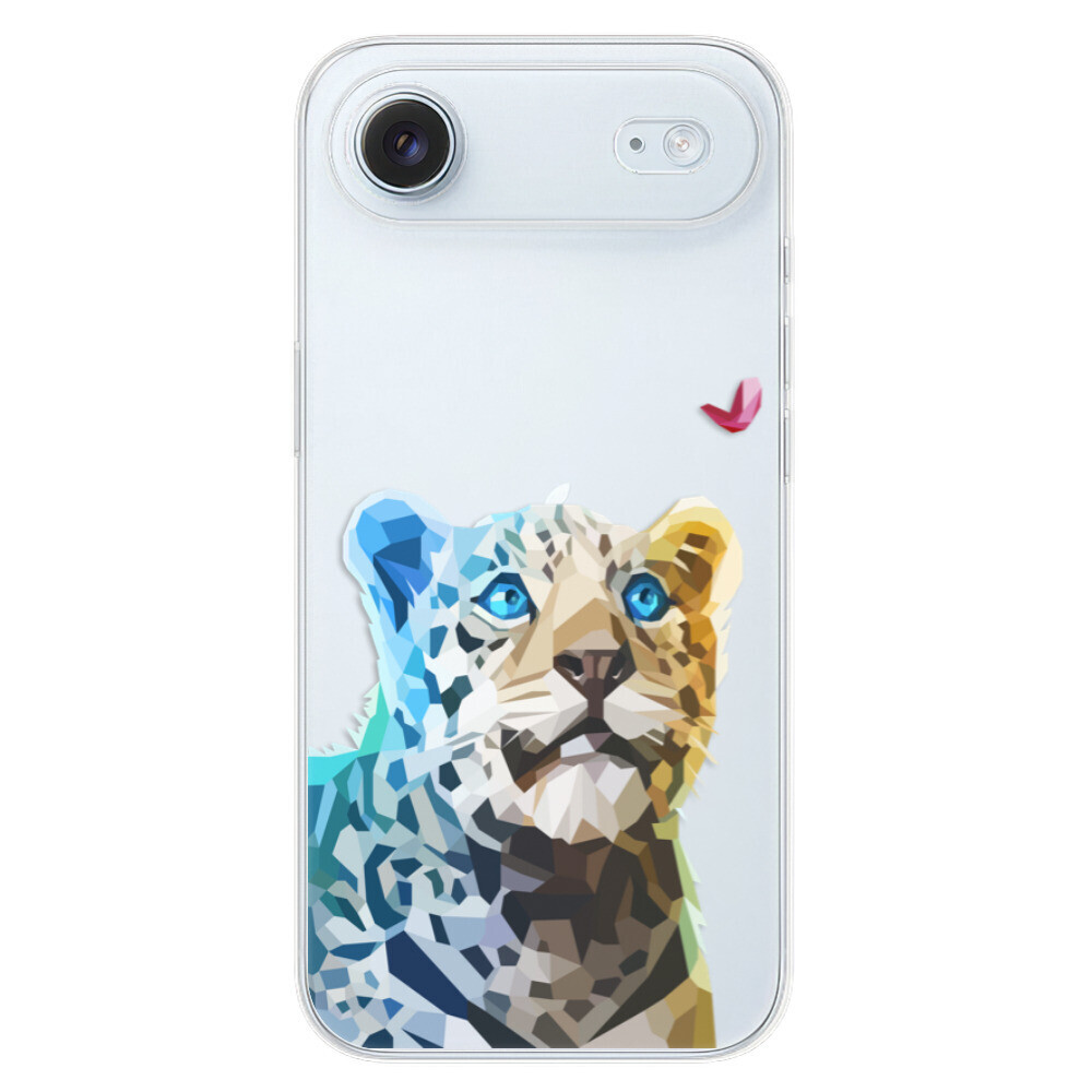 Odolné silikónové puzdro iSaprio - Leopard With Butterfly - iPhone 17 Air
