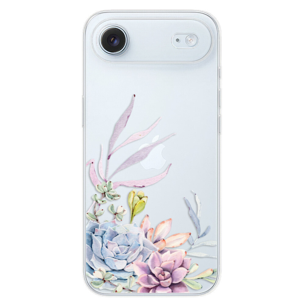 Odolné silikónové puzdro iSaprio - Succulent 01 - iPhone 17 Air