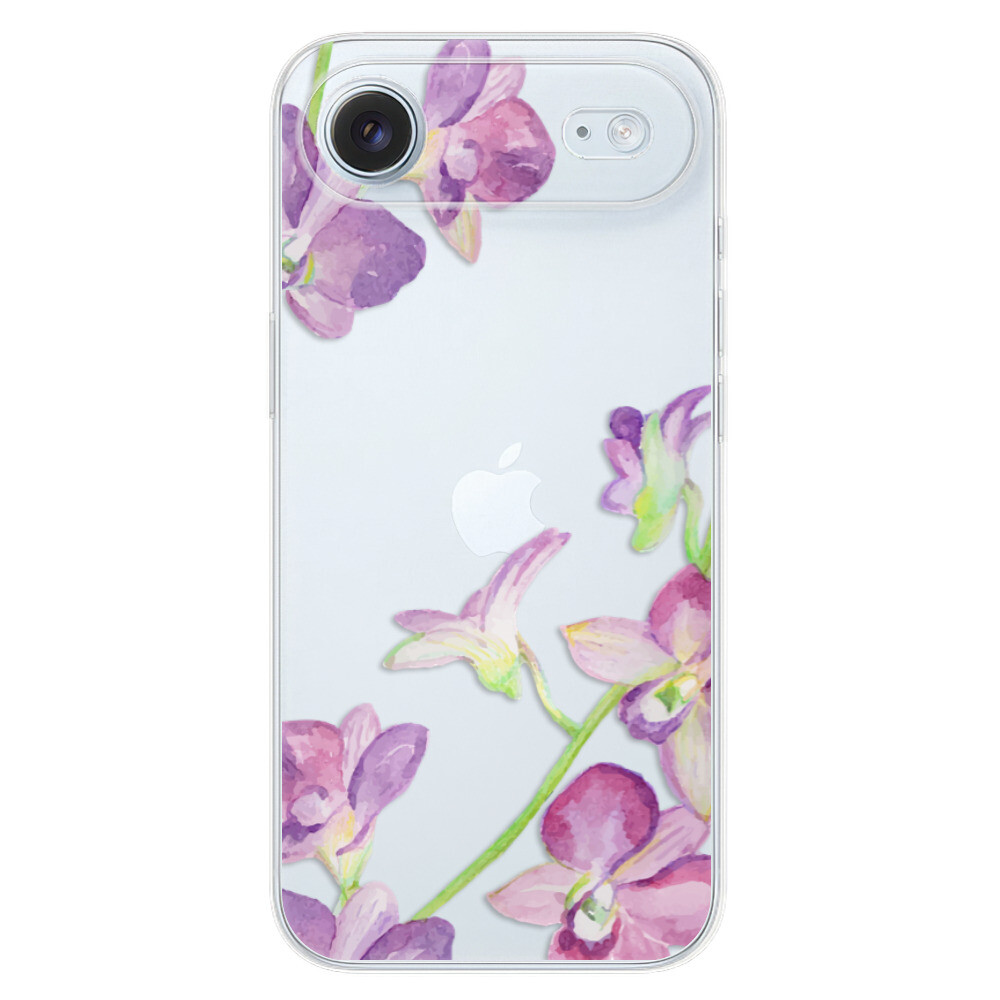 Odolné silikónové puzdro iSaprio - Purple Orchid - iPhone 17 Air