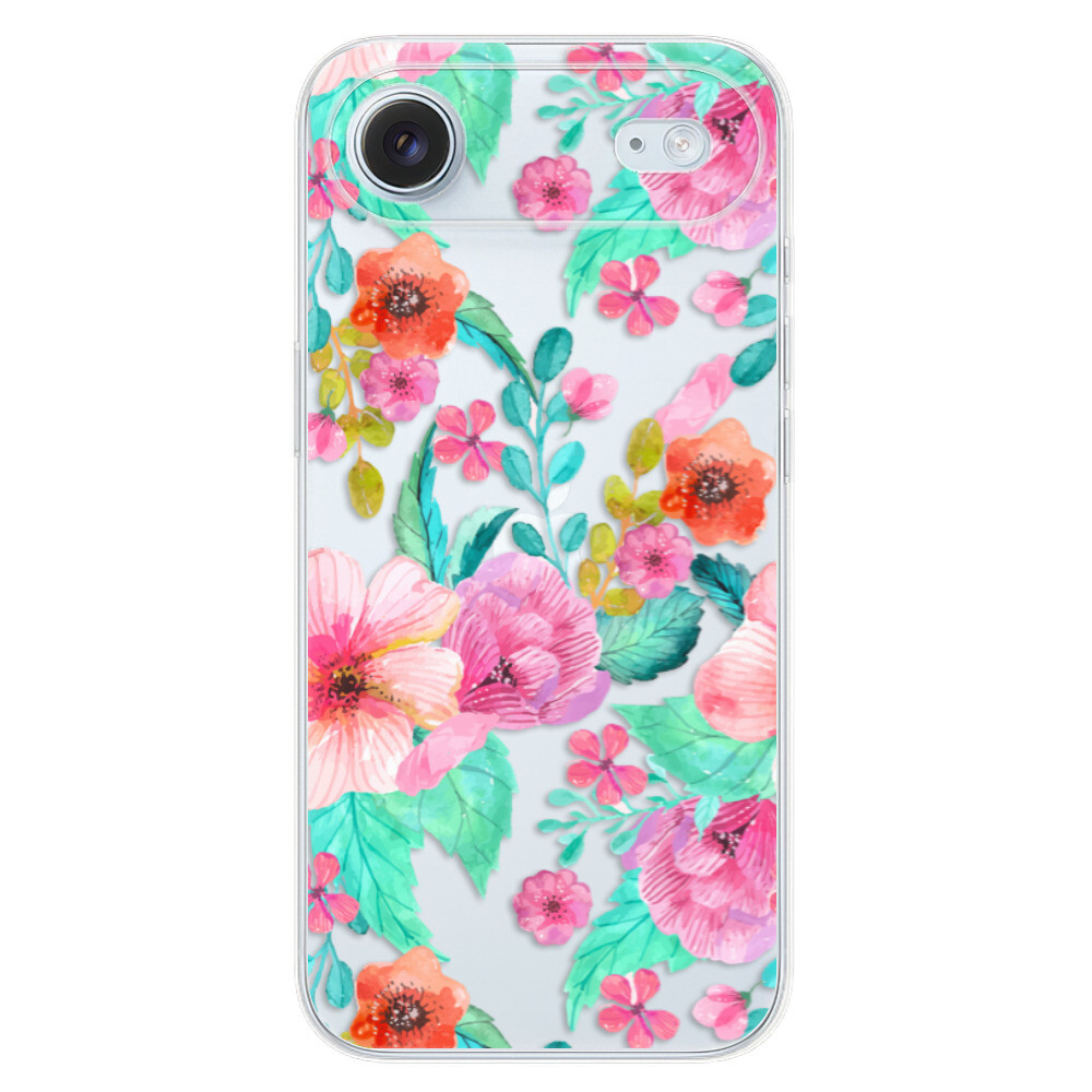 Odolné silikónové puzdro iSaprio - Flower Pattern 01 - iPhone 17 Air