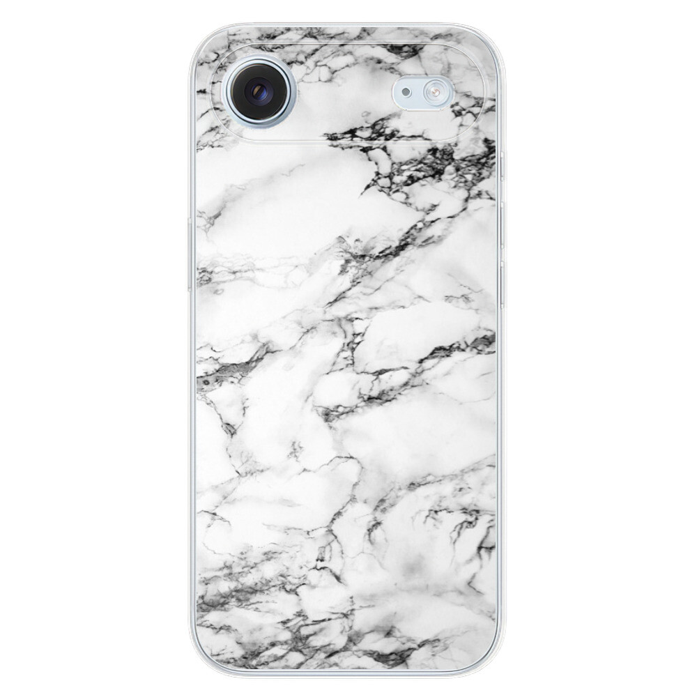 Odolné silikónové puzdro iSaprio - White Marble 01 - iPhone 17 Air