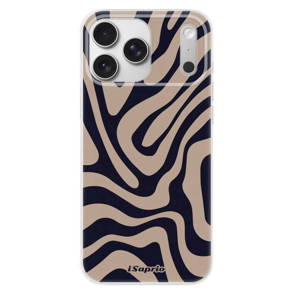 Odolné silikónové puzdro iSaprio - Zebra Black - iPhone 17 Pro Max