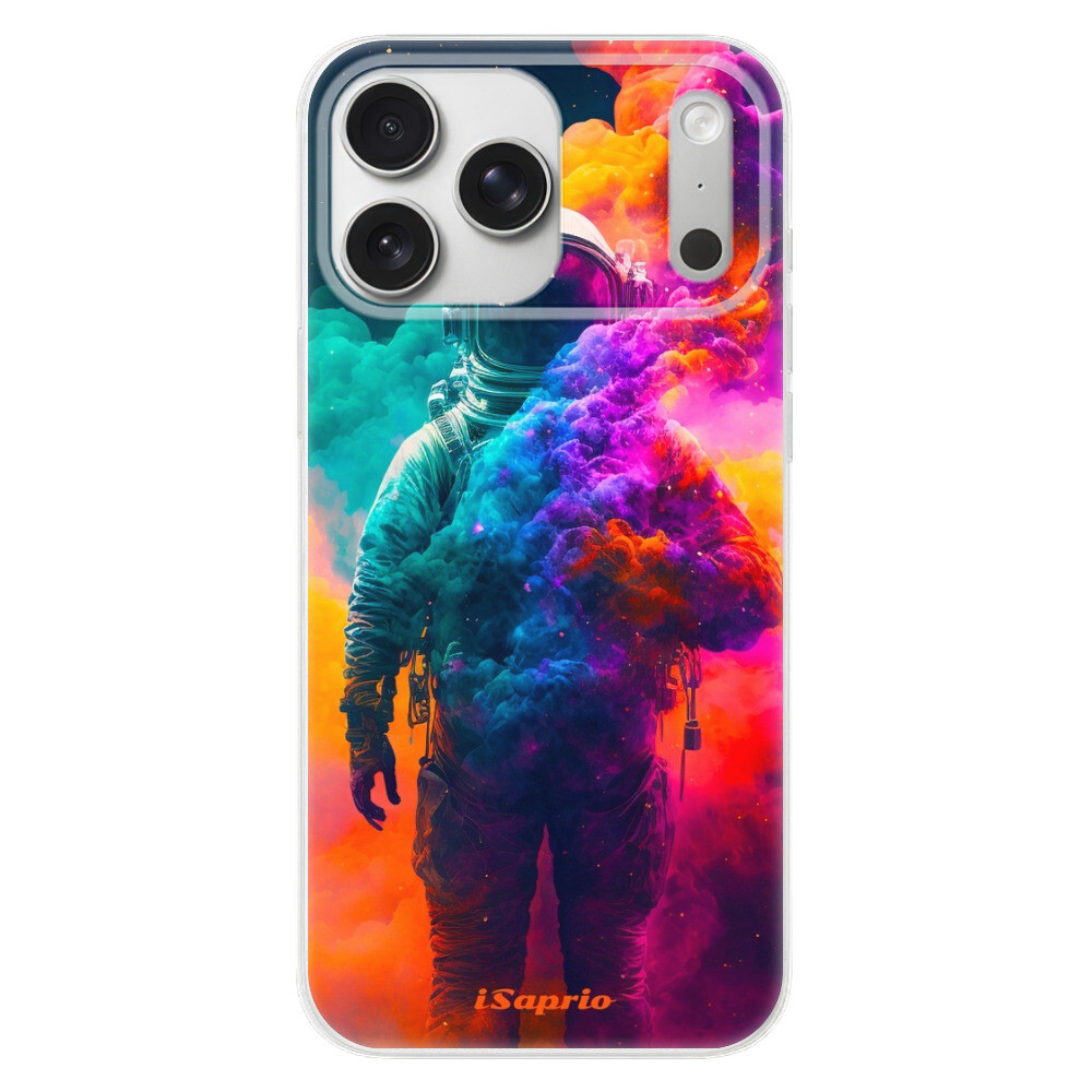 Odolné silikónové puzdro iSaprio - Astronaut in Colors - iPhone 17 Pro Max