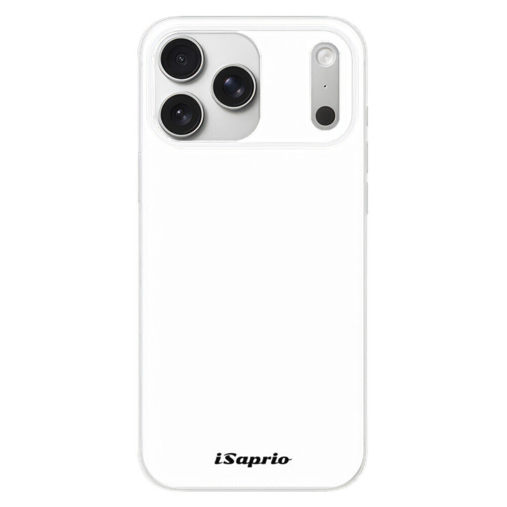 Odolné silikónové puzdro iSaprio - 4Pure - bílý - iPhone 17 Pro Max