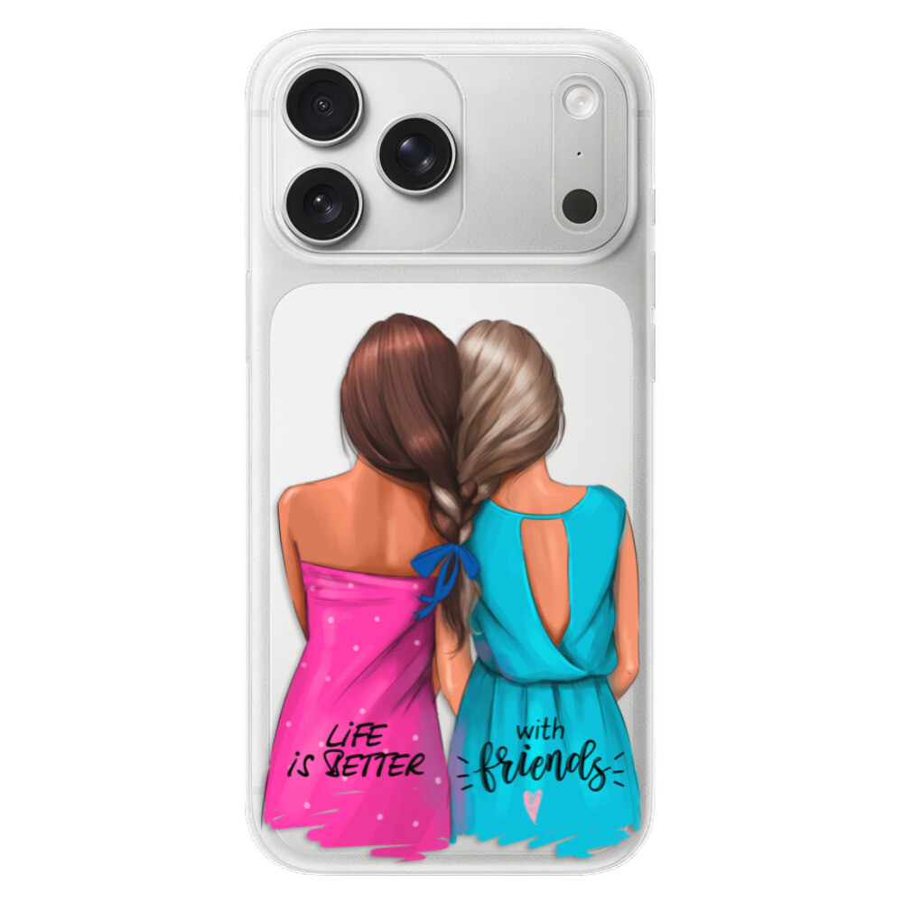 Odolné silikónové puzdro iSaprio - Best Friends - iPhone 17 Pro Max