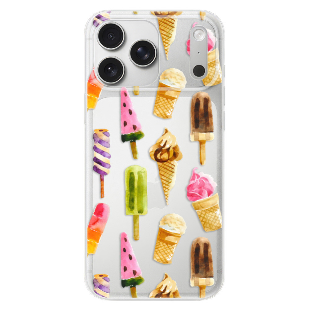 Odolné silikónové puzdro iSaprio - Ice Cream - iPhone 17 Pro Max