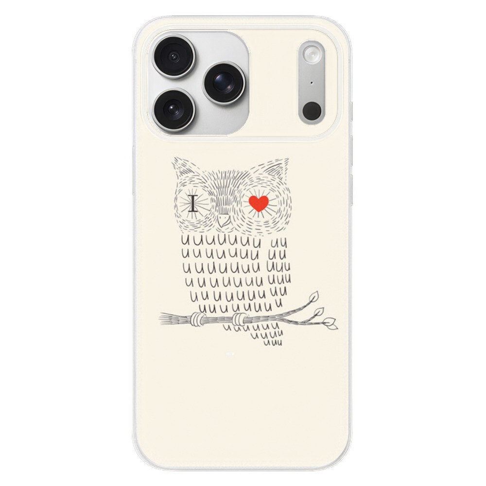Odolné silikónové puzdro iSaprio - I Love You 01 - iPhone 17 Pro Max