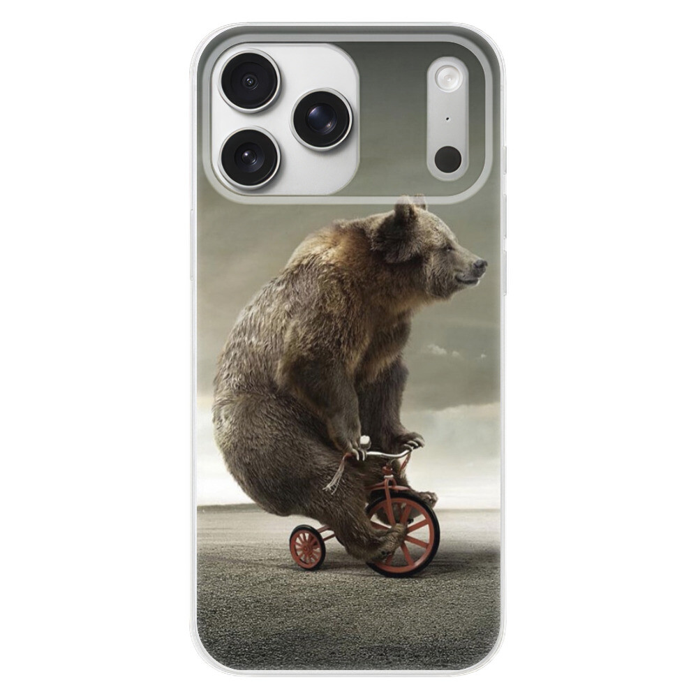 Odolné silikónové puzdro iSaprio - Bear 01 - iPhone 17 Pro Max