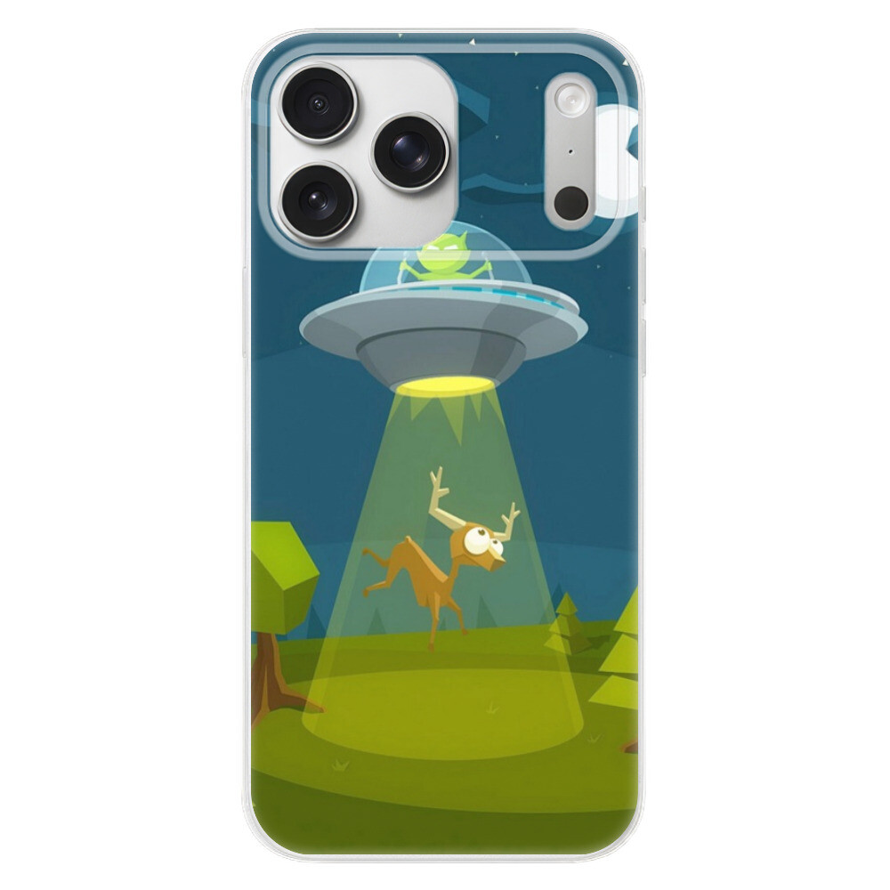 Odolné silikónové puzdro iSaprio - Alien 01 - iPhone 17 Pro Max