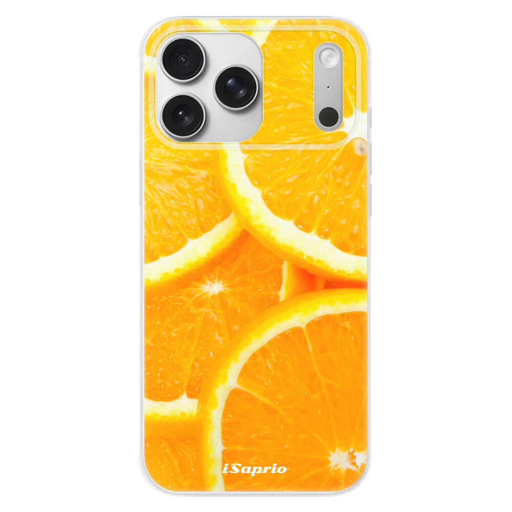 Odolné silikónové puzdro iSaprio - Orange 10 - iPhone 17 Pro Max