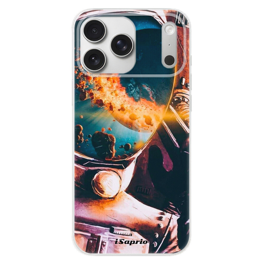 Odolné silikónové puzdro iSaprio - Astronaut 01 - iPhone 17 Pro Max