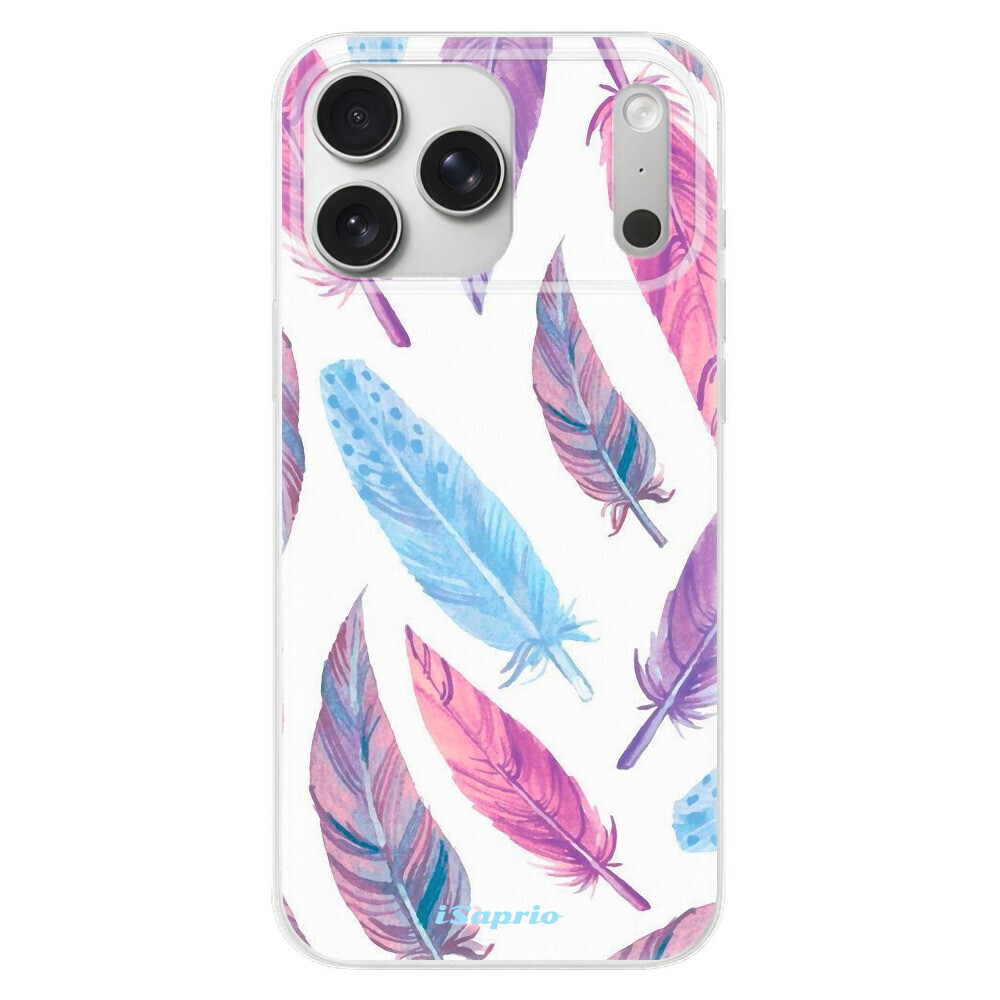 Odolné silikónové puzdro iSaprio - Feather Pattern 10 - iPhone 17 Pro Max