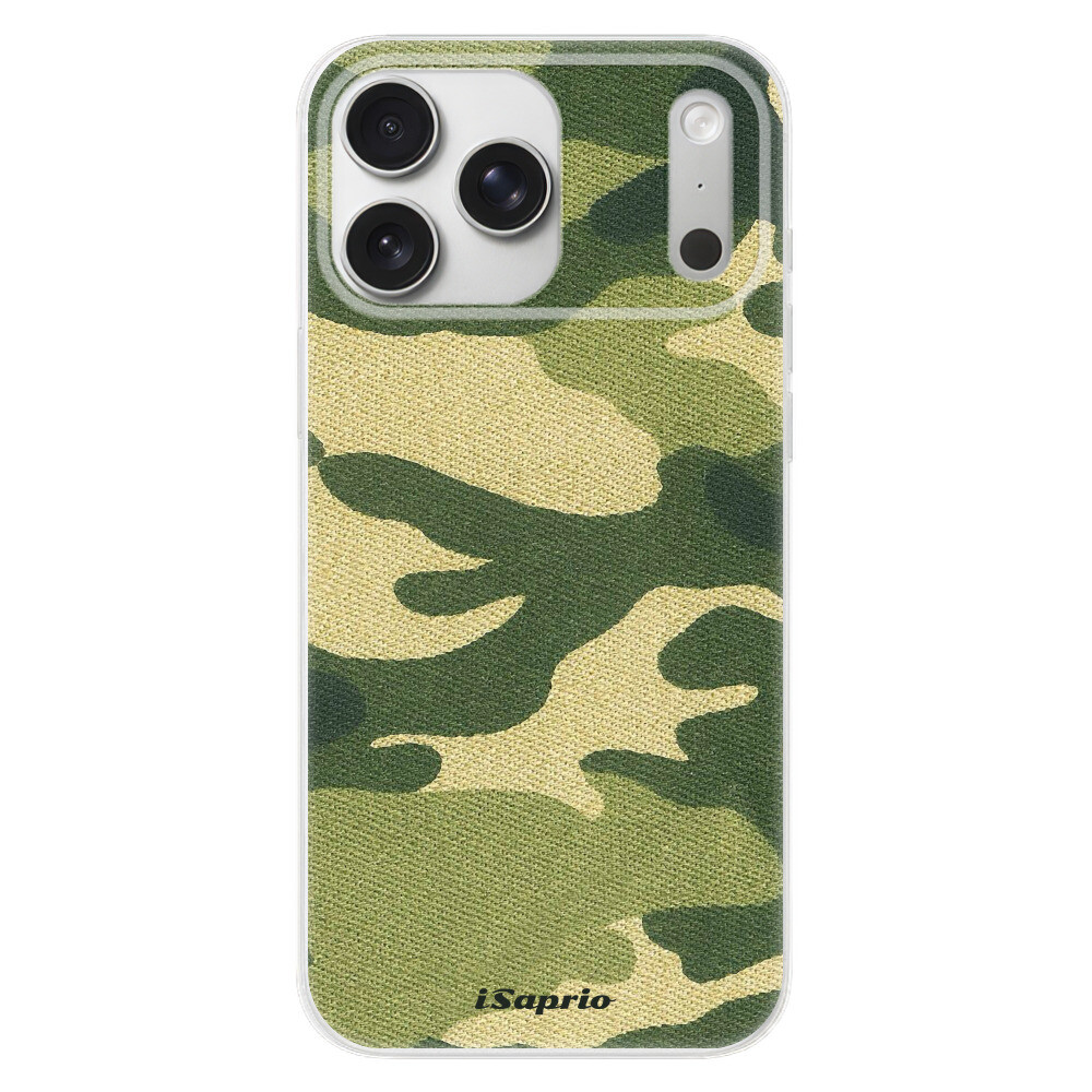 Odolné silikónové puzdro iSaprio - Green Camuflage 01 - iPhone 17 Pro Max