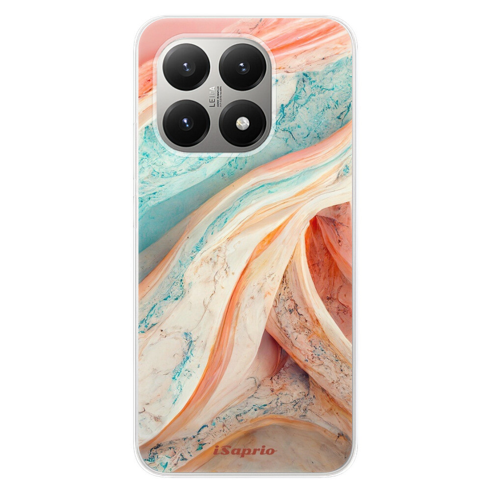 Odolné silikónové puzdro iSaprio - Orange and Blue - Xiaomi 15T