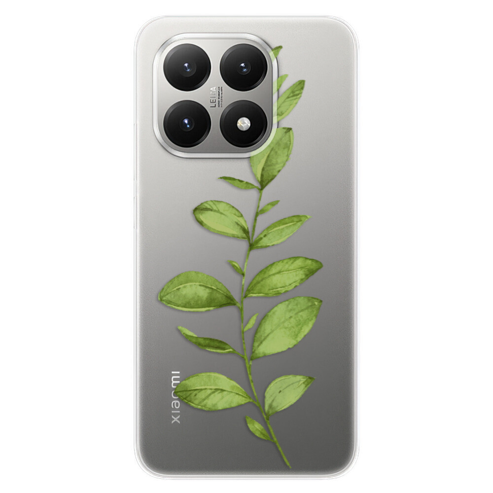 Odolné silikónové puzdro iSaprio - Green Plant 01 - Xiaomi 15T