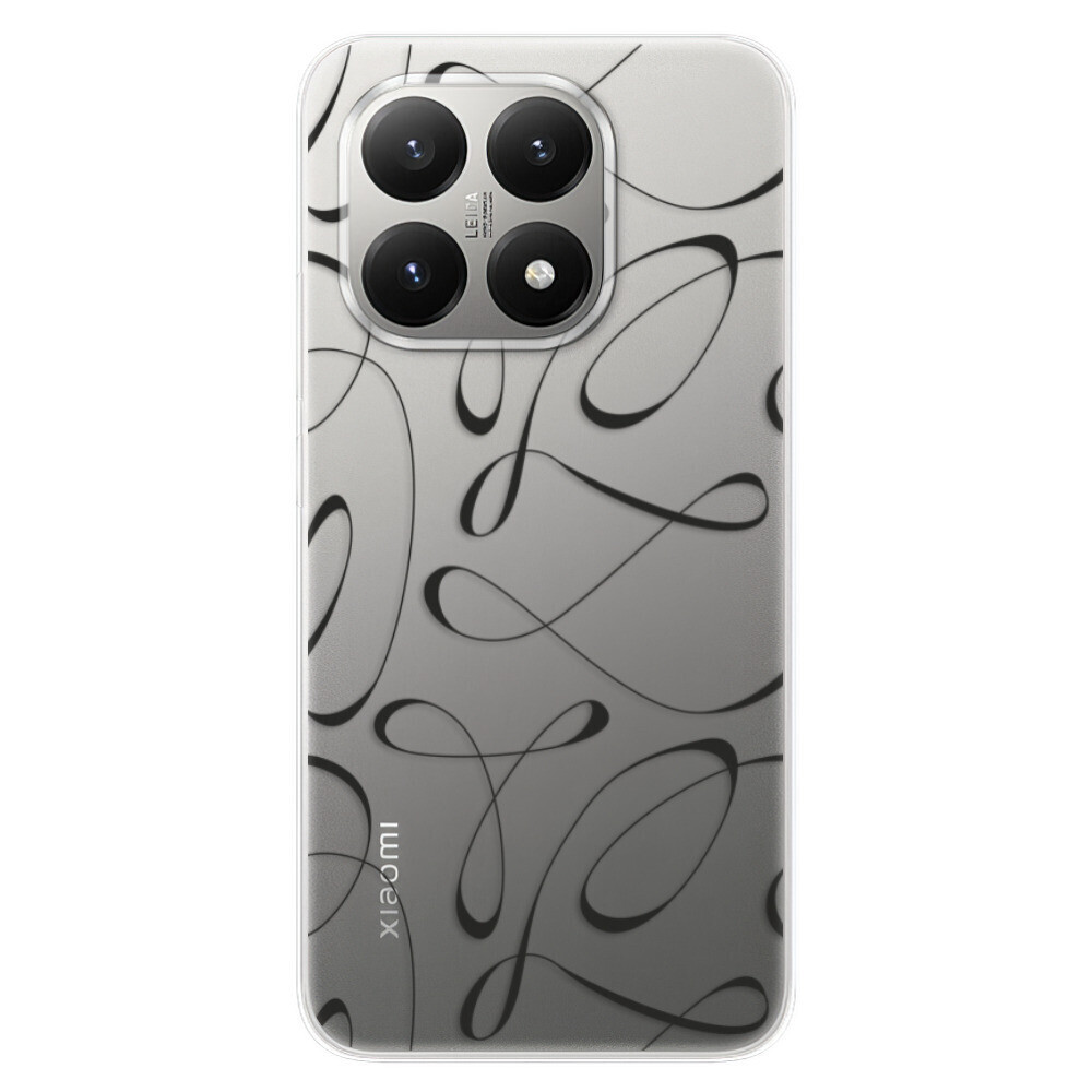 Odolné silikónové puzdro iSaprio - Fancy - black - Xiaomi 15T