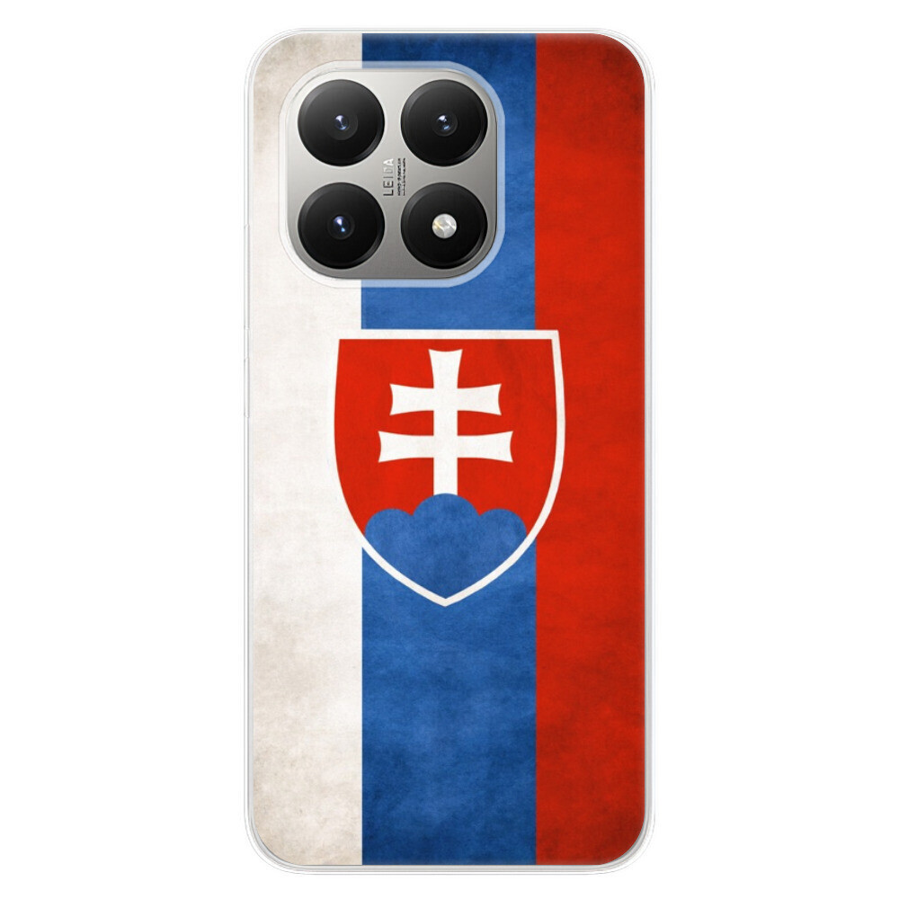 Odolné silikónové puzdro iSaprio - Slovakia Flag - Xiaomi 15T