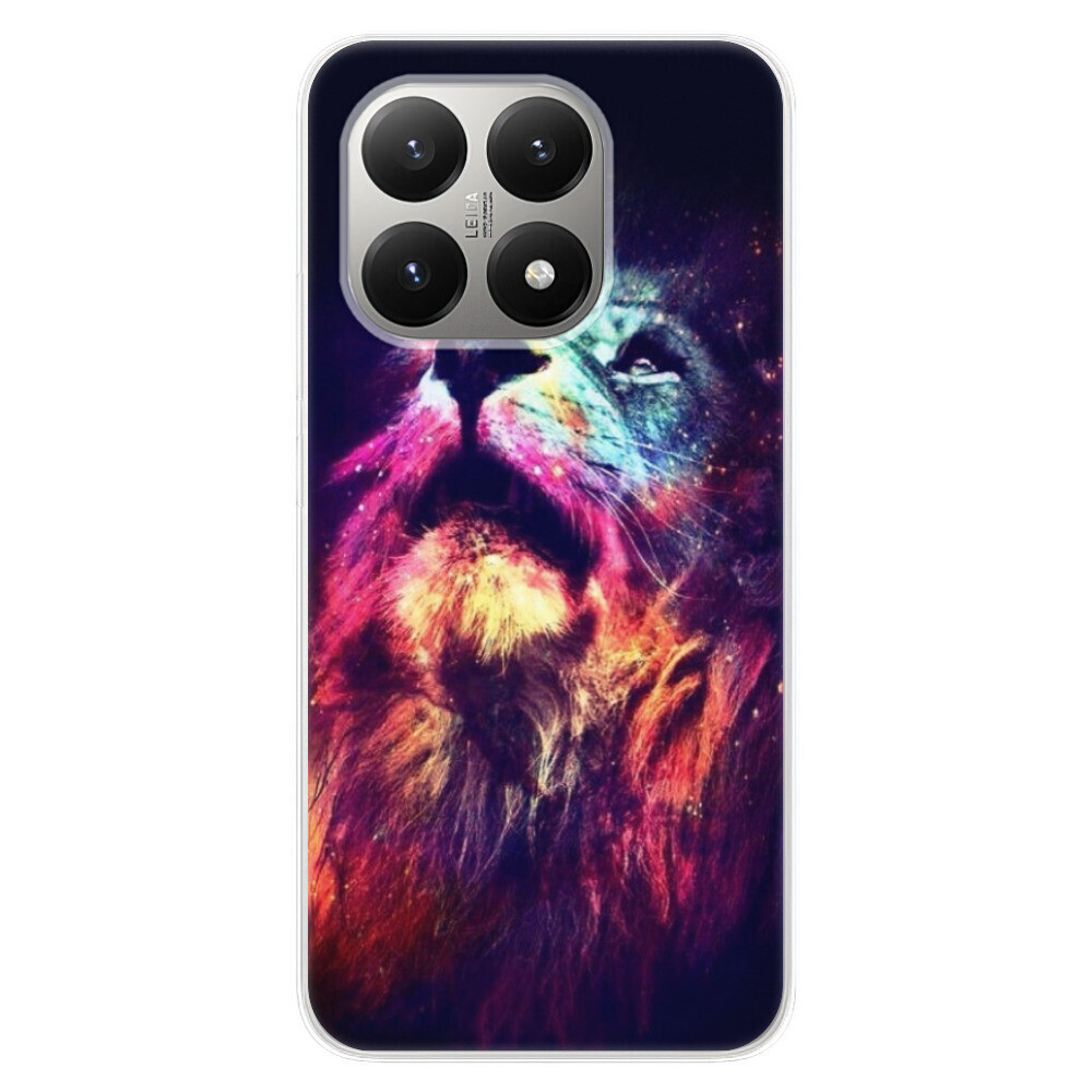 Odolné silikónové puzdro iSaprio - Lion in Colors - Xiaomi 15T