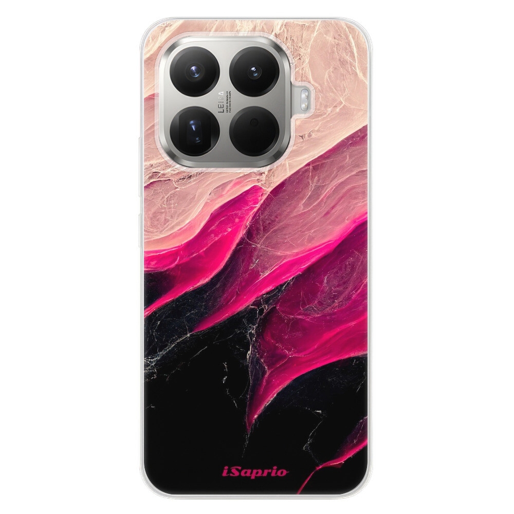 Odolné silikónové puzdro iSaprio - Black and Pink - Xiaomi 15T Pro