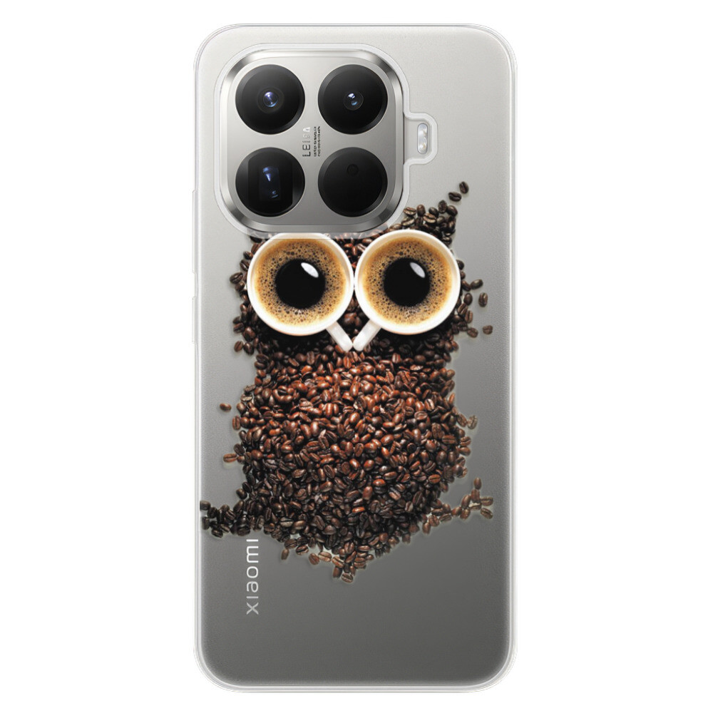 Odolné silikónové puzdro iSaprio - Owl And Coffee - Xiaomi 15T Pro
