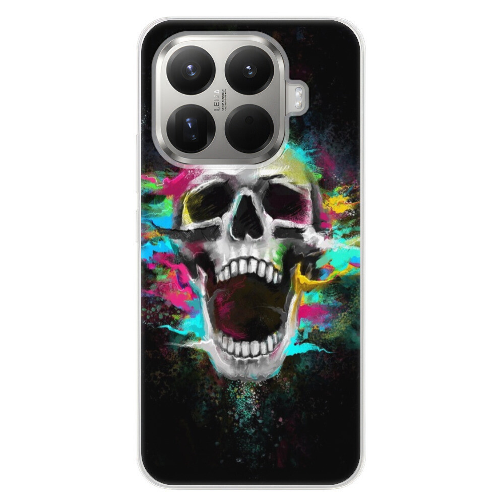 Odolné silikónové puzdro iSaprio - Skull in Colors - Xiaomi 15T Pro