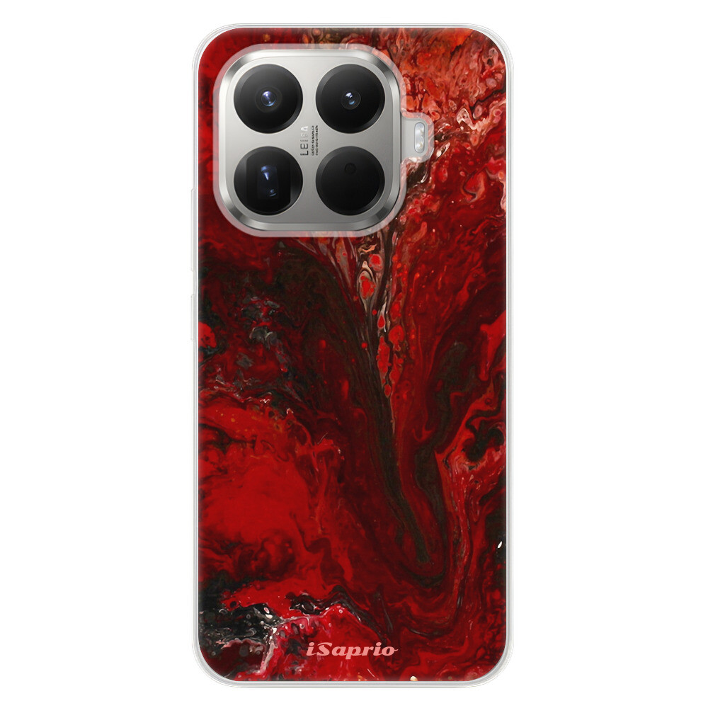 Odolné silikónové puzdro iSaprio - RedMarble 17 - Xiaomi 15T Pro