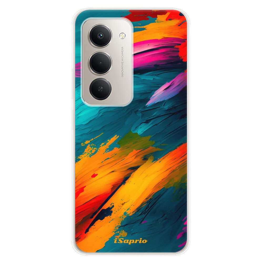 Odolné silikónové puzdro iSaprio - Blue Paint - Xiaomi Redmi 15