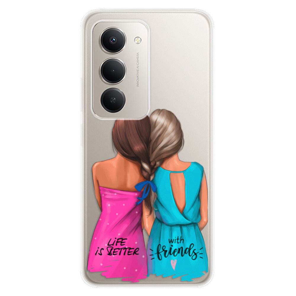 Odolné silikónové puzdro iSaprio - Best Friends - Xiaomi Redmi 15