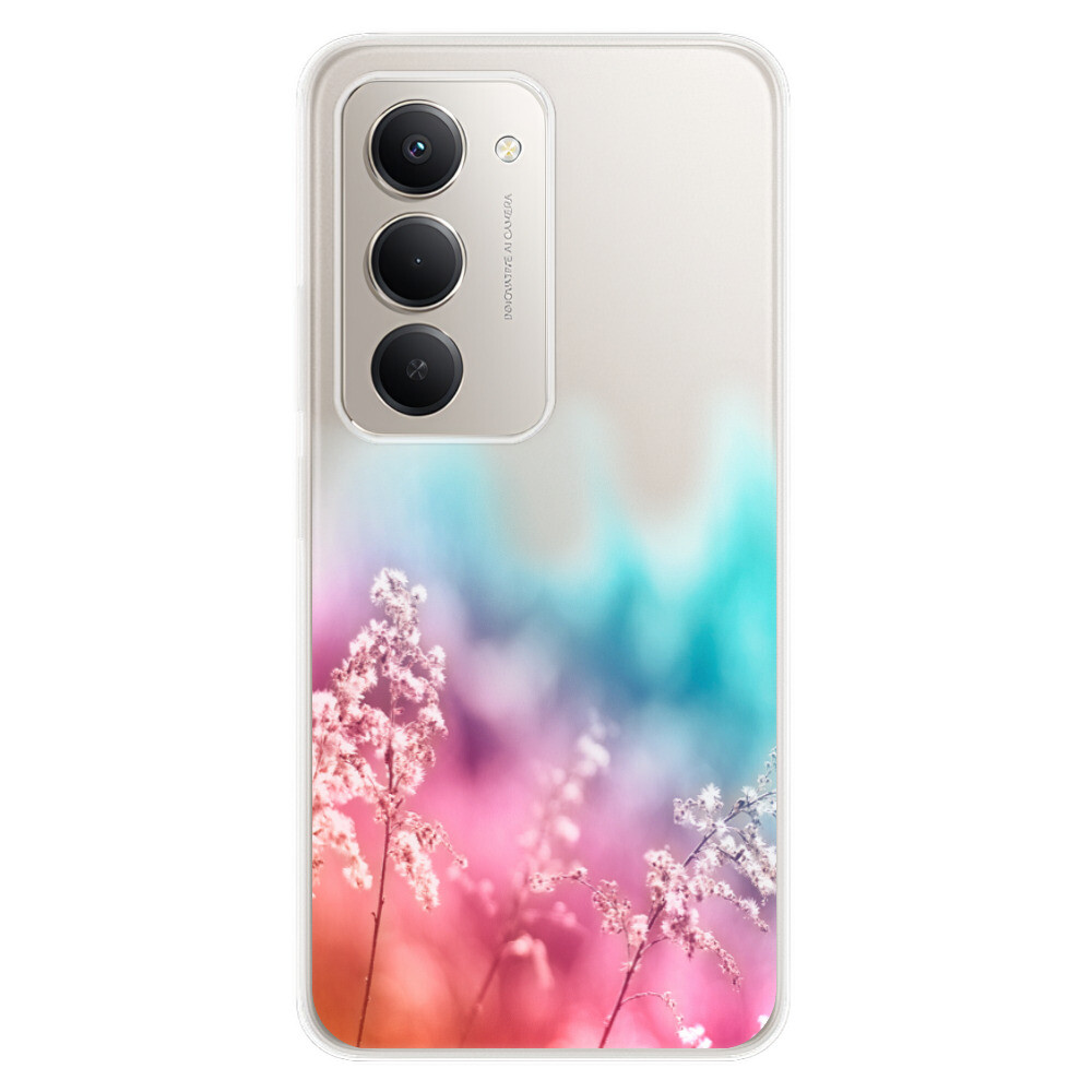 Odolné silikónové puzdro iSaprio - Rainbow Grass - Xiaomi Redmi 15