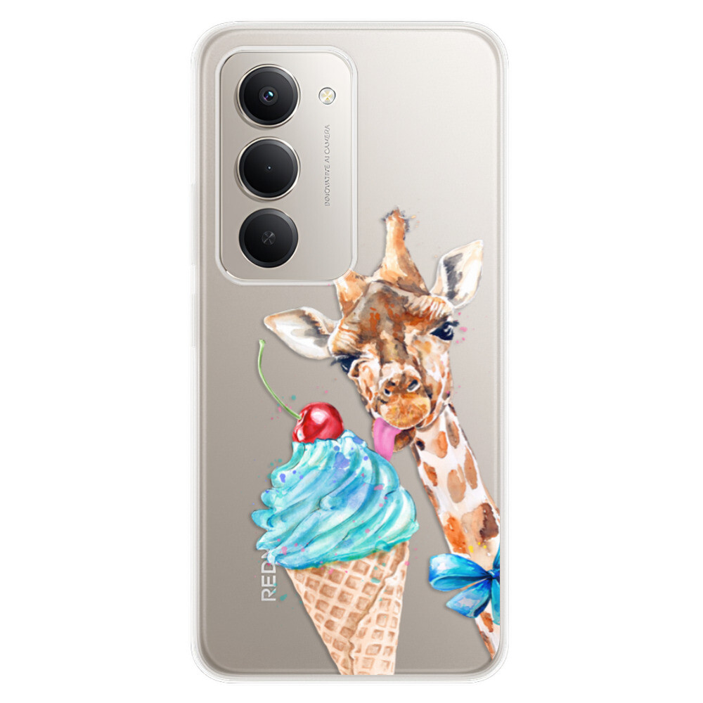 Odolné silikónové puzdro iSaprio - Love Ice-Cream - Xiaomi Redmi 15