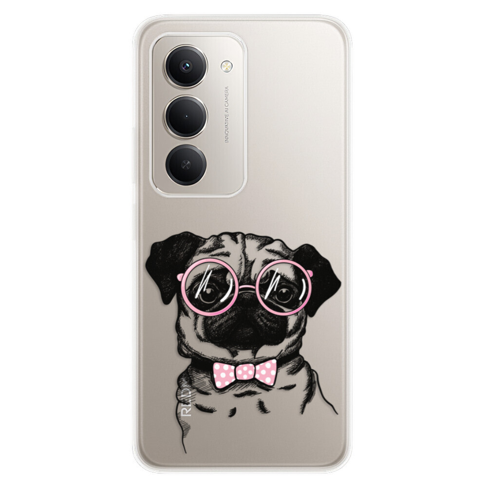 Odolné silikónové puzdro iSaprio - The Pug - Xiaomi Redmi 15